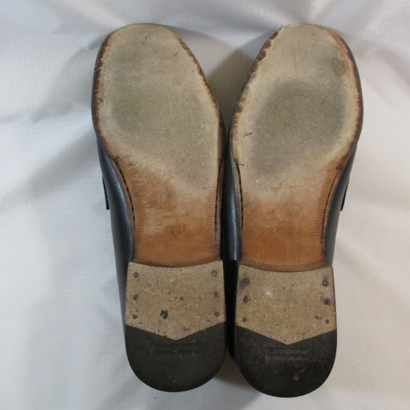 Salvatore Ferragamo Black Tassel Loafers 10 D main image 8